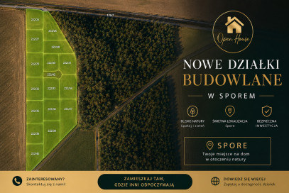 Działka Sprzedaż Spore